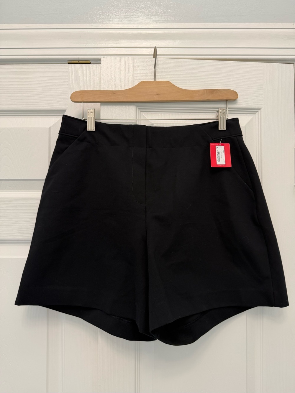 SPANX Black High-Waist Tailored Shorts